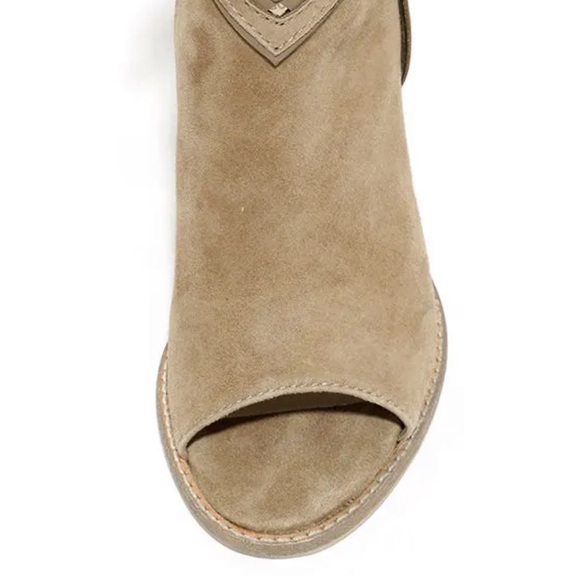 NIB Dolce Vita Suede Leather Cutout Ankle Booties - Picture 9 of 11